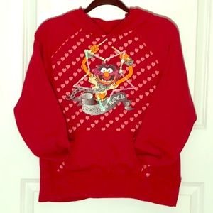 Muppets Born To Rock Animal Hoodie Junior XXL